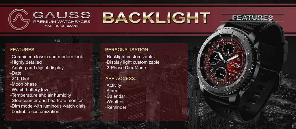 Newest Project: GAUSS-Backlight - Design showcase - FACER Community