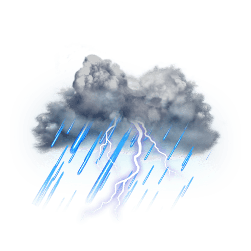 Night Thunderstorm Icon