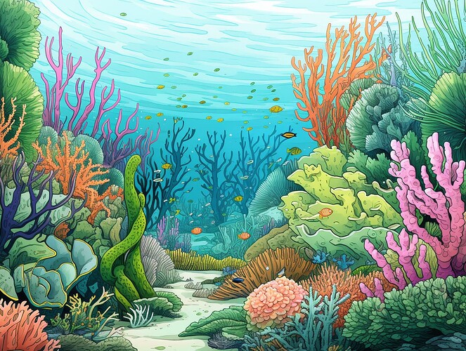karencolumbo_Series_of_impressions_lush_overgrown_caribic_sea_1c98bbbe-8edc-4c68-8693-6324a31783bb_1