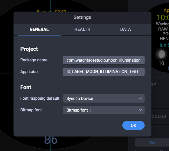 app lable