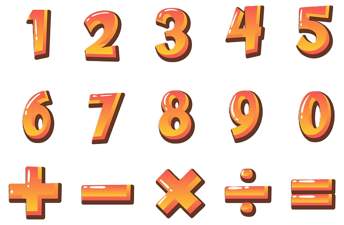 counting-number-0-9-math-symbols_1308-102627