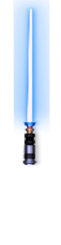 Blue lightsaber 1